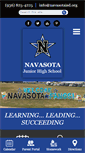 Mobile Screenshot of njhs.navasotaisd.org